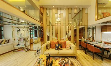 森宇富通商務(wù)大廈C-3戶型樣板房 VR全景